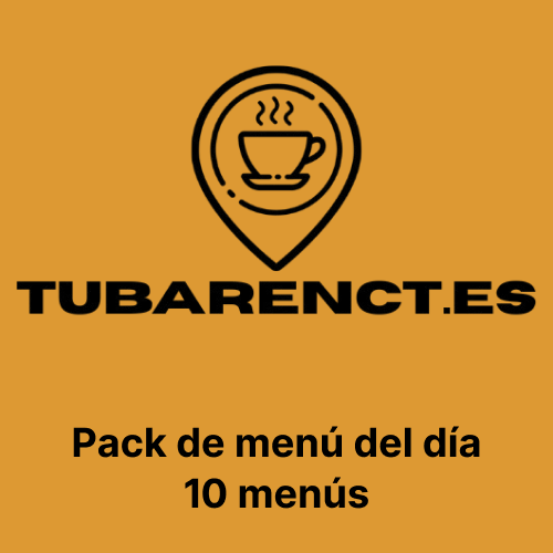 Pack de menú del día – 10 menús